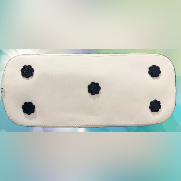 Brighton Embroidered Butterfly Saffiano Vinyl Bag  Wallet Scarf Dust Bag & Box - Picture 7 of 17